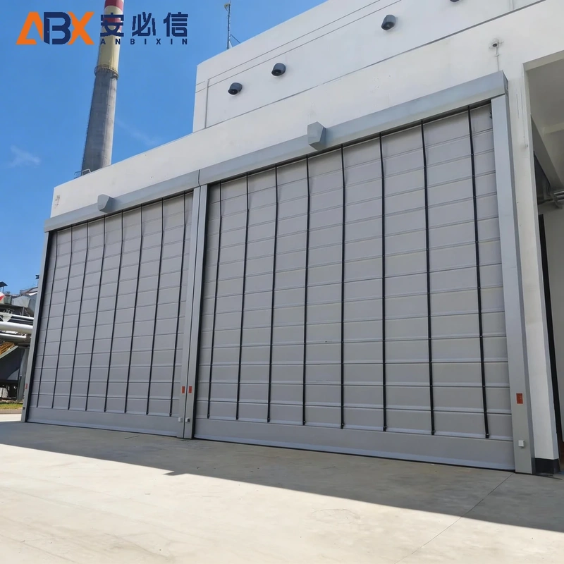 广安市软帘堆积门